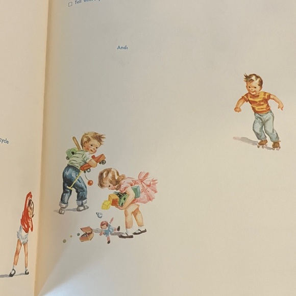 Vintage 1960’s Baby Book Partially Used - Picture 7 of 8